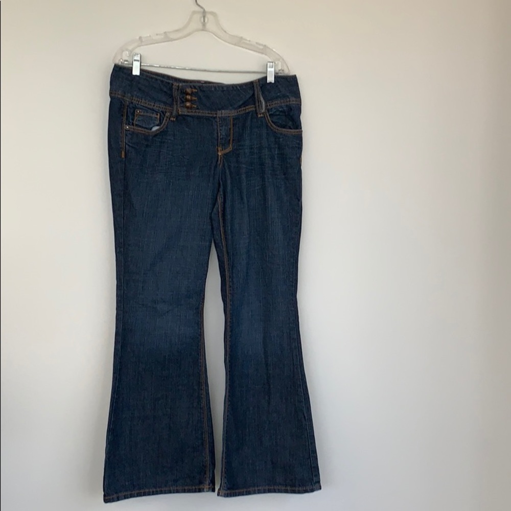 VGT Fragile dark blue jeans